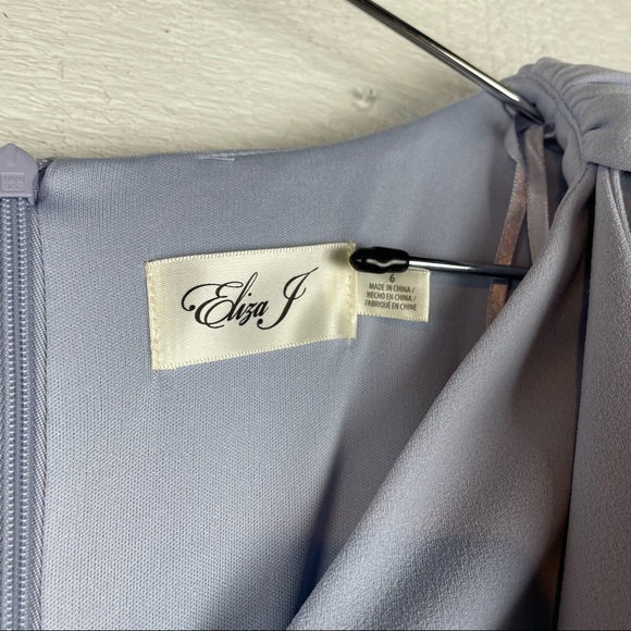 Eliza j bow shoulder sleeveless sheath dress - Picture 5 of 9